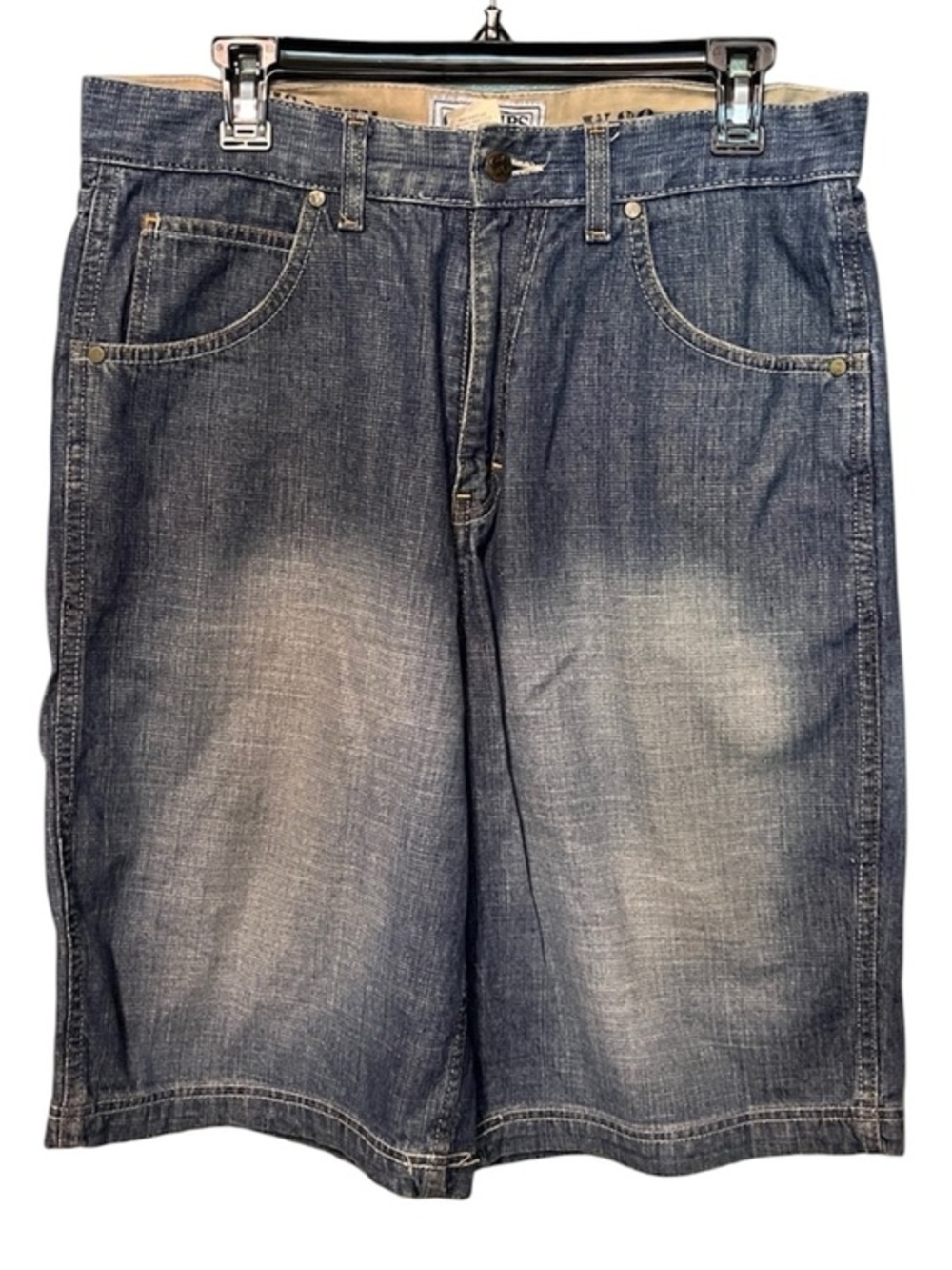 Champs Men's Denim Shorts in Blue waist size 30